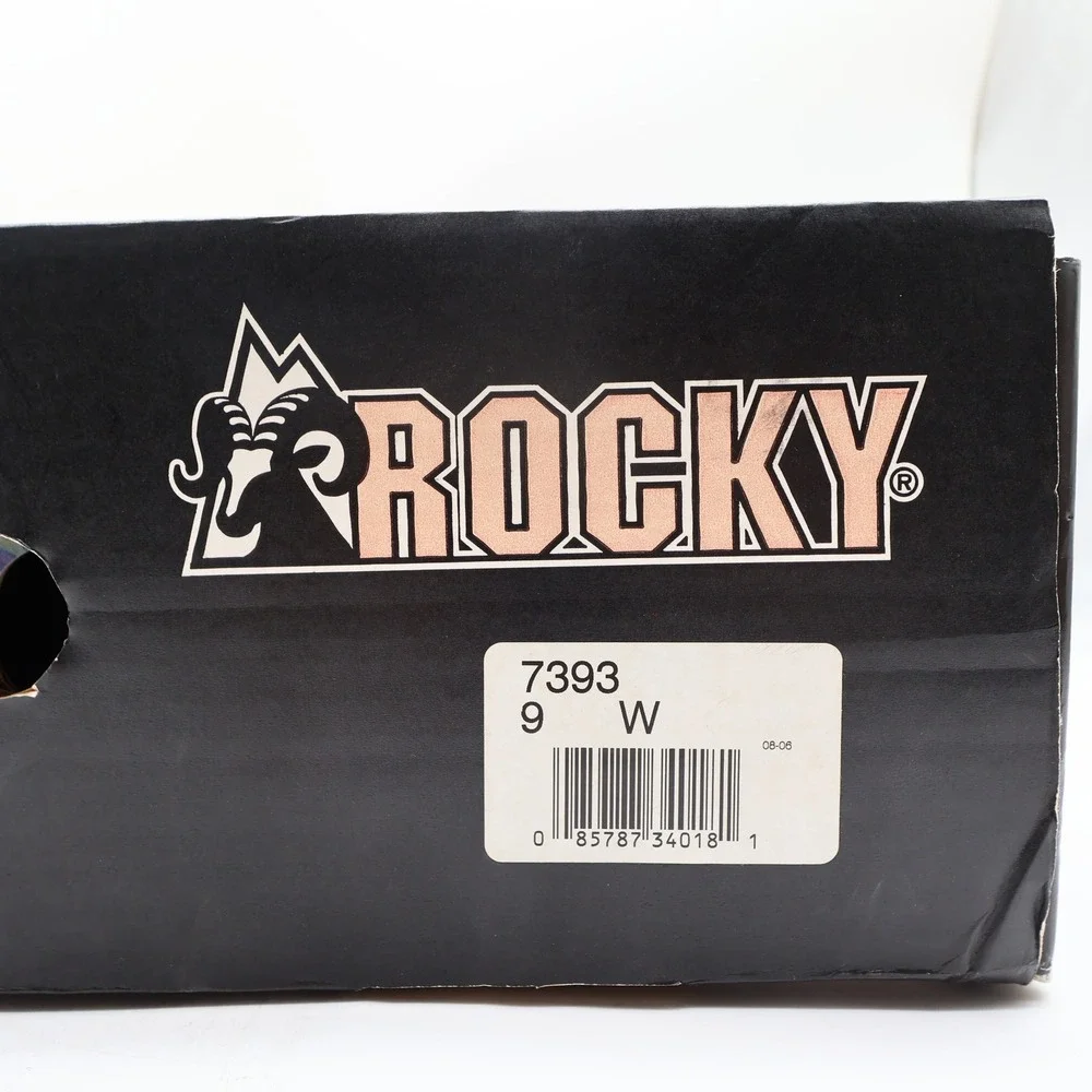 Rocky Y2K Lynx 400 SIQ Hunting Boots Mens 9W Brown Camo Leather New With Box